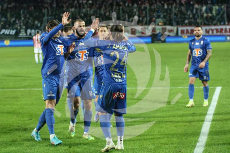 Piłka Nożna: PKO BP Ekstraklasa. Cracovia - Lech Poznan. - Agencja Fotograficzna